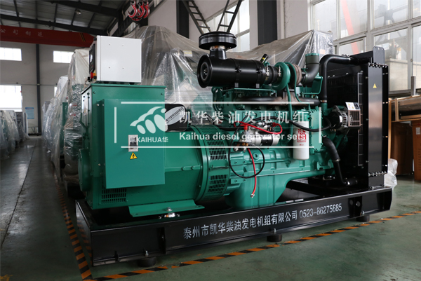 西安地產200KW康明斯發電機組成功出廠